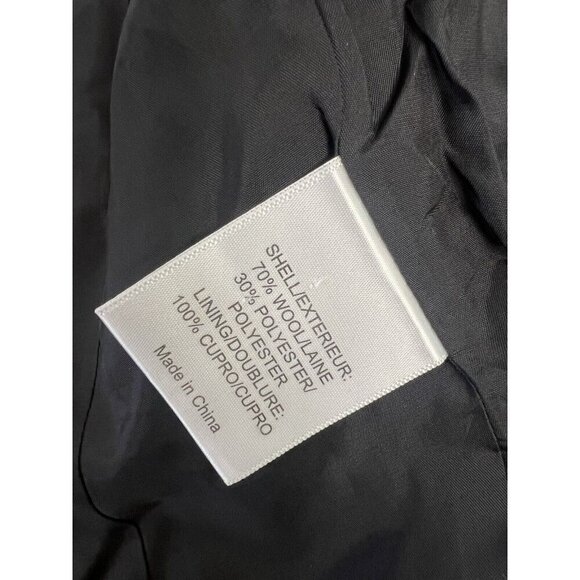 Tory Burch Black Wool Blend Blazer Small Sz 4 Office Siren Designer Chic - Picture 11 of 16